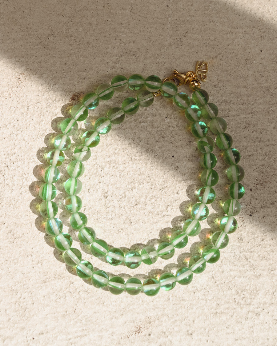 Glassy Necklace green
