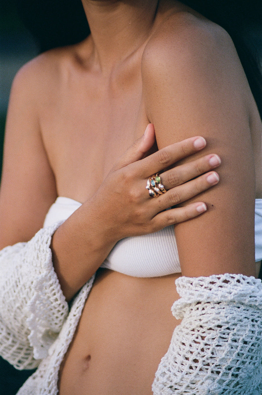 Radiance Ring Peridot gold